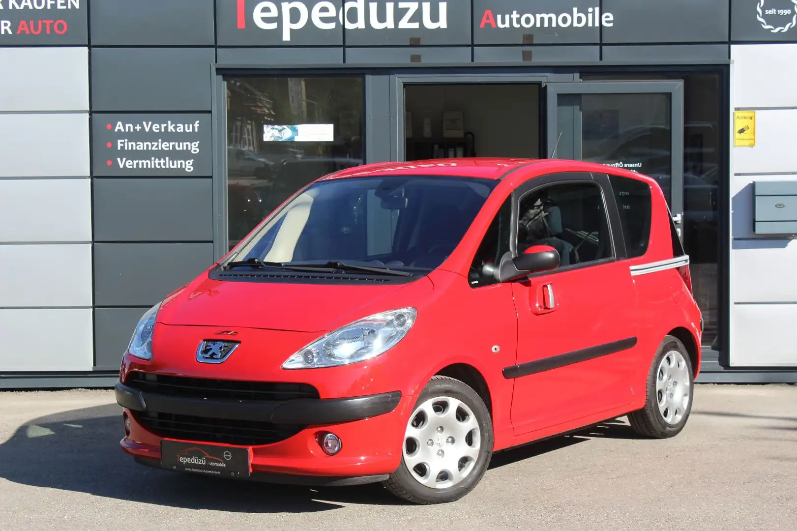 Peugeot 1007 Premium*KLIMA*TÜV 05/2027*8 FACH BEREIFT Rot - 1