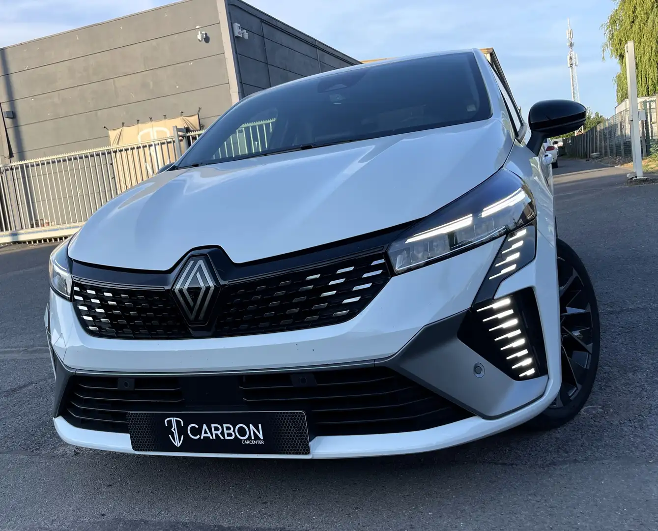 Renault Clio 1.0 TCe Esprit Alpine NAVI/CUIR/LED/CAMERA Blanc - 1