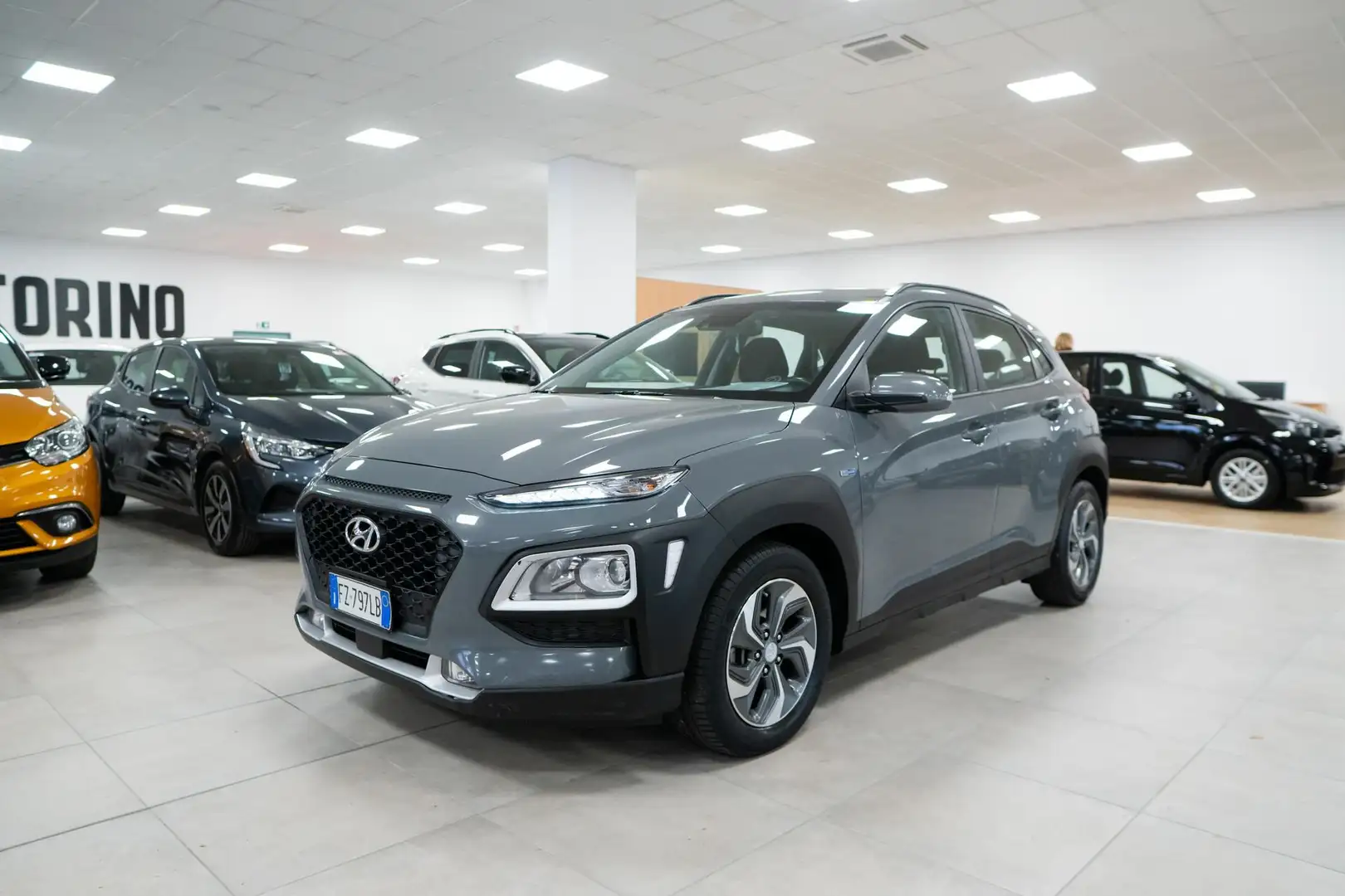 Hyundai KONA 1.6 HEV XTech fca 2wd DCT Grigio - 1