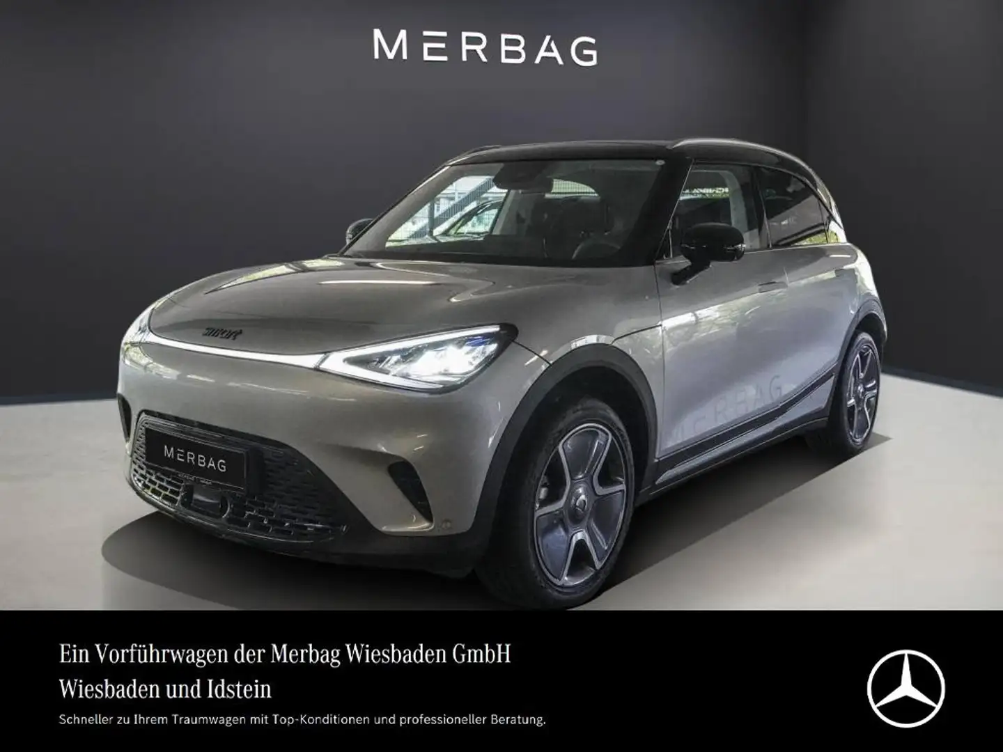 smart #1 PRO+LED-KEYLESS-DISTRONIC-KAMERA Silber - 1