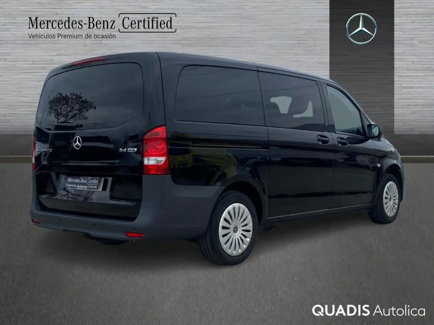 Mercedes-Benz Vito Tourer 114 CDI Pro Larga 9G-Tronic Negro - 2