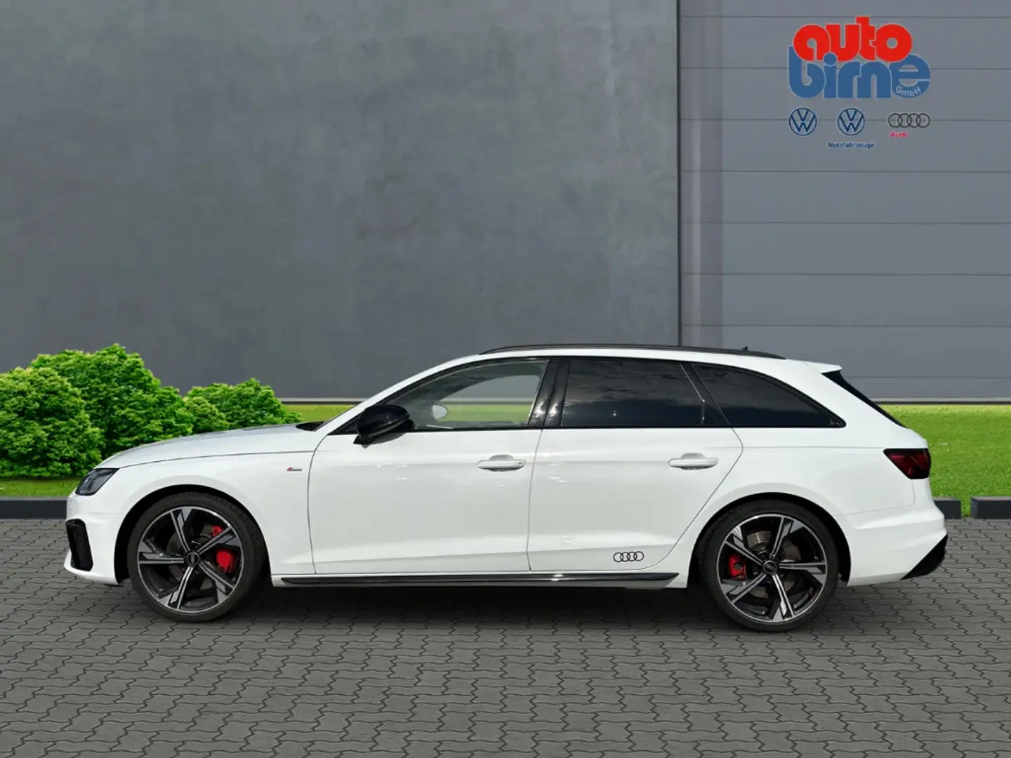 Audi A4 Avant 45 TFSI quattro S line Panodach Navi Leder D Blanc - 2