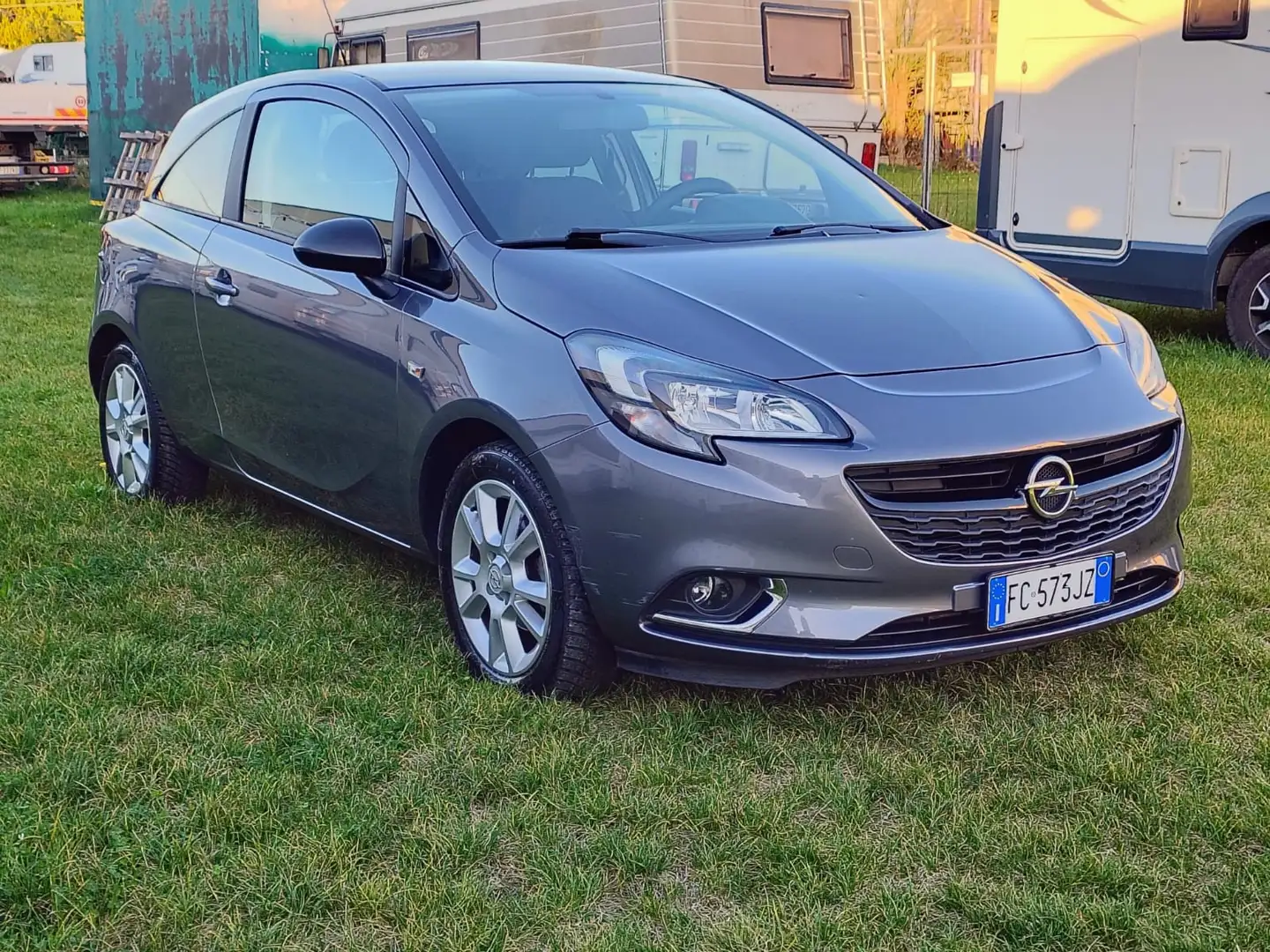 Opel Corsa Corsa V 2015 3p 1.2 NEOPATENTATI Grigio - 2