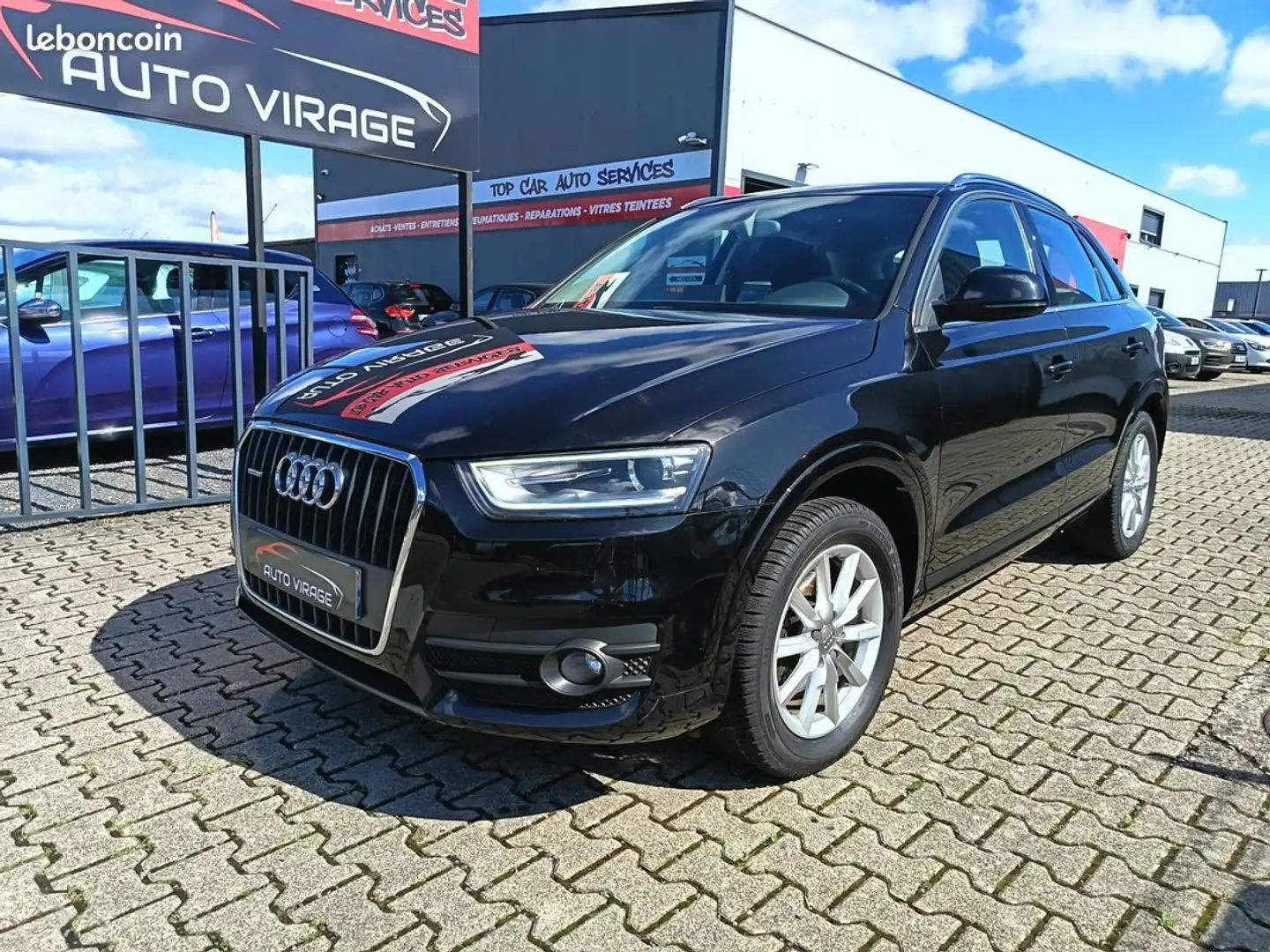 Audi Q3 2.0 TFSI 170 ch Quattro 07-2012 GARANTIE 12M Noir - 1