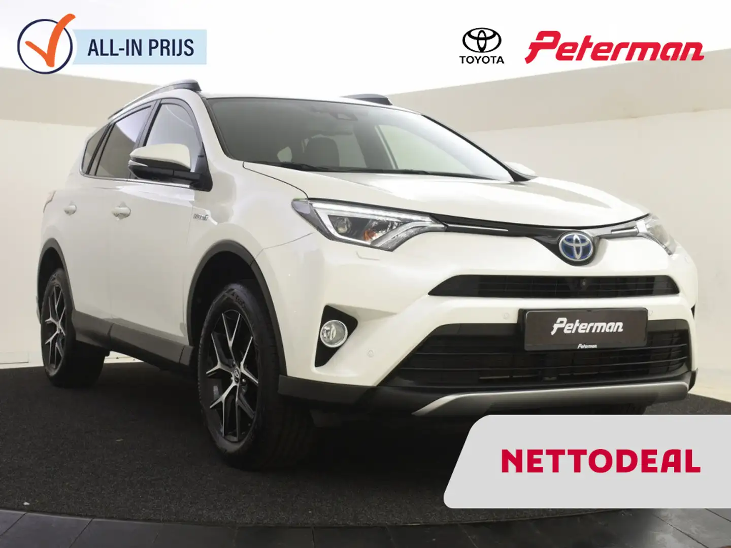 Toyota RAV 4 Netto Deal * 2.5 Hybrid AWD Style Selection | PDC Biały - 1