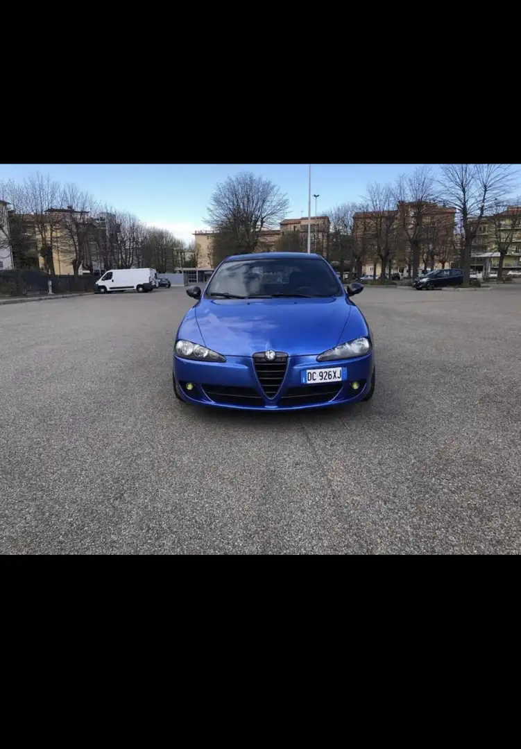 Alfa Romeo 147 3p 1.9 jtd BlackLine 120cv Bleu - 1
