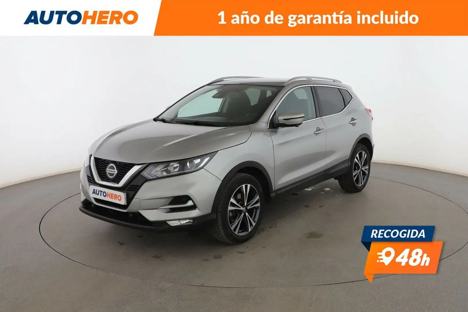 Nissan Qashqai 1.3 DIG-T N-Connecta Gris - 1