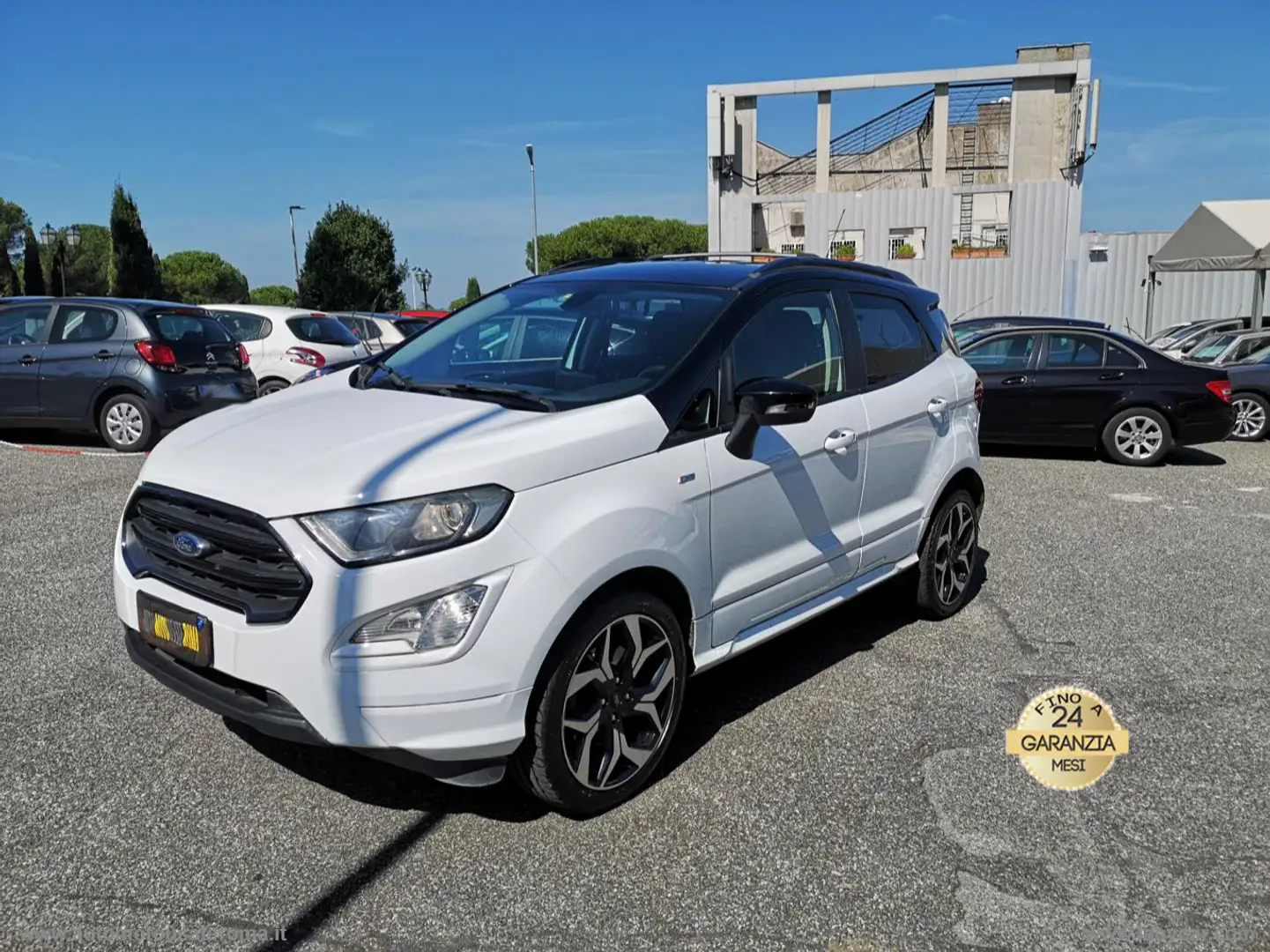 Ford EcoSport 1.0 EcoBoost 100 CV ST-Line Bl. Ed. PROMO WEB Weiß - 1