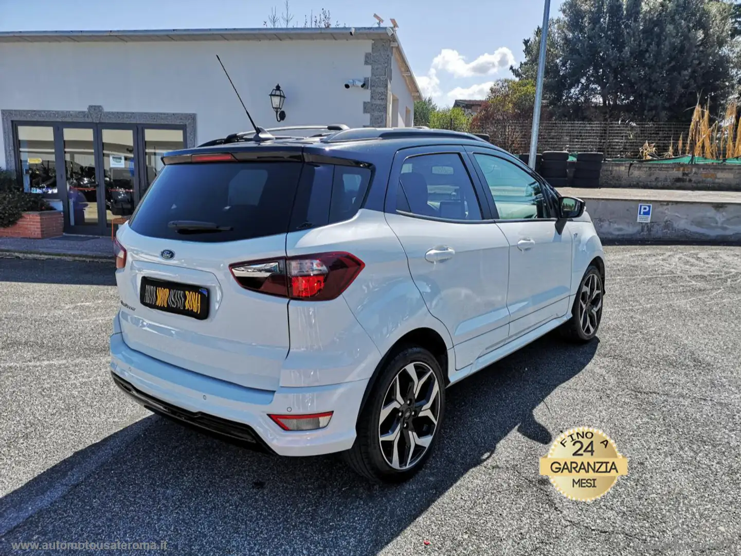 Ford EcoSport 1.0 EcoBoost 100 CV ST-Line Bl. Ed. PROMO WEB Blanc - 2