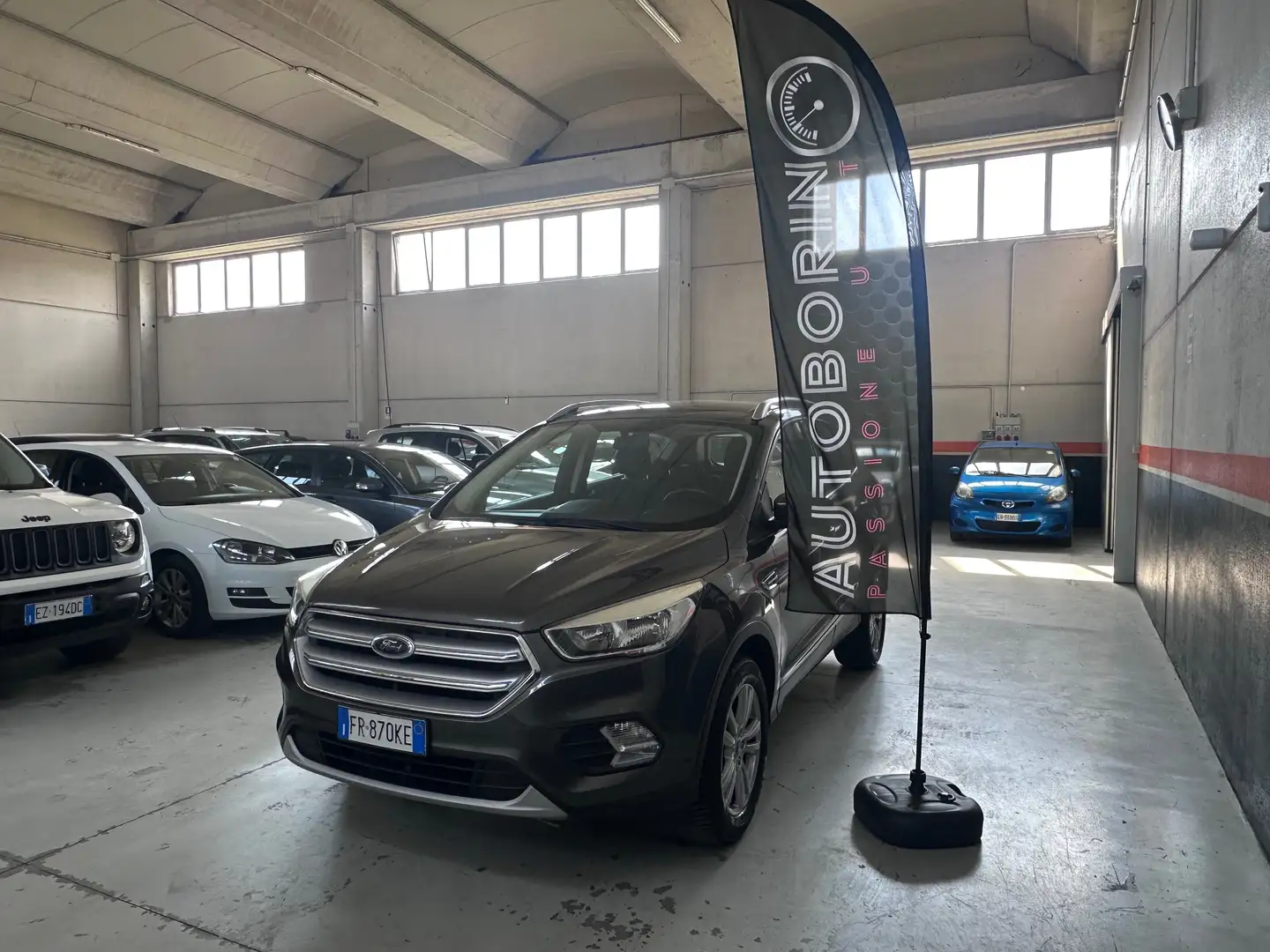 Ford Kuga Kuga II 2017 1.5 tdci Titanium Business s Zwart - 1