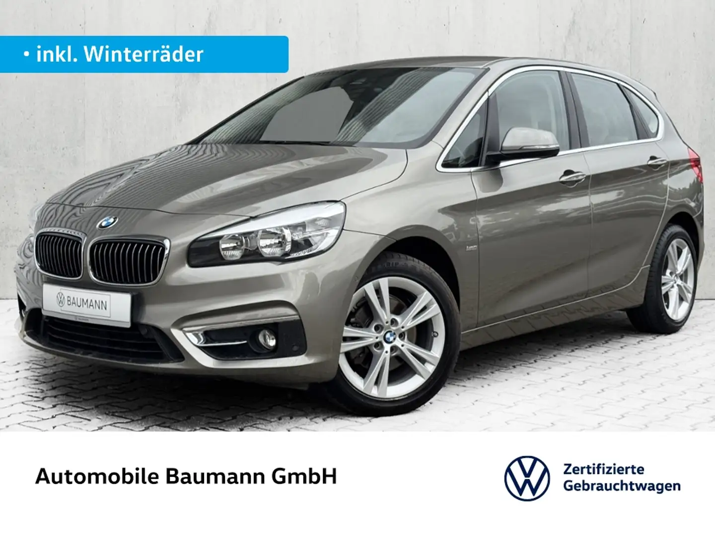 BMW 240 Active Tourer 218 i Luxury Line *NAVI*PDC* Plateado - 1