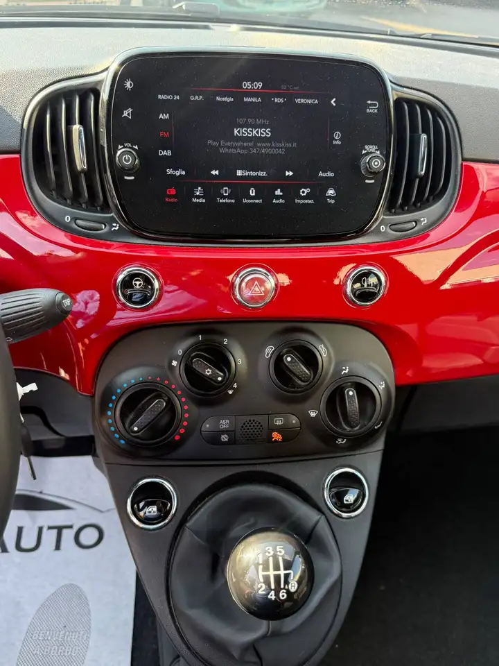 Fiat 500 1.0 hybrid Dolcevita 70cv Promo Fin, миниатюра 10