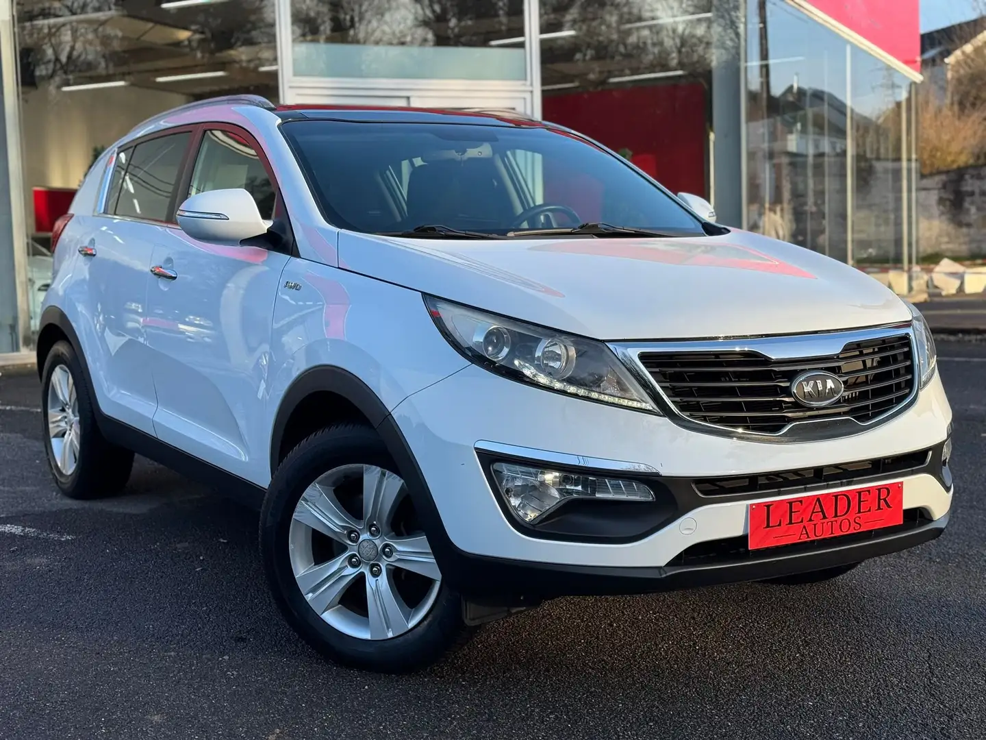Kia Sportage 🟩 2.0 AWD DIESEL - AIRCO Weiß - 2