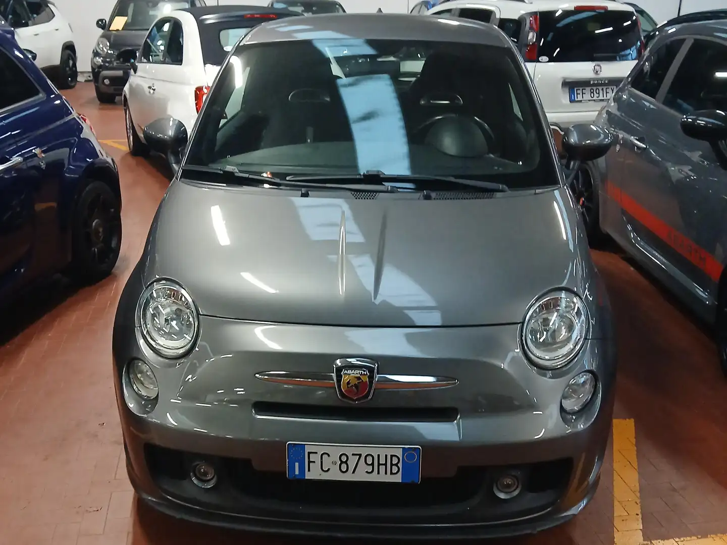 Abarth 595 500/595 1.4 16v t. t-jet 140cv Grijs - 1