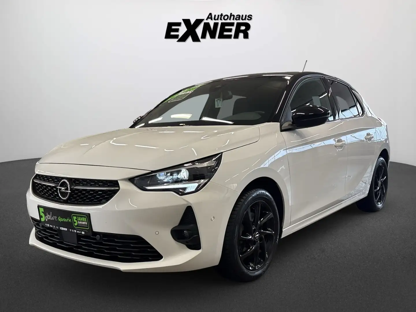 Opel Corsa 1.2 Turbo GS Alcantara+LED+Navi+SHZ+Kam. Blanc - 2