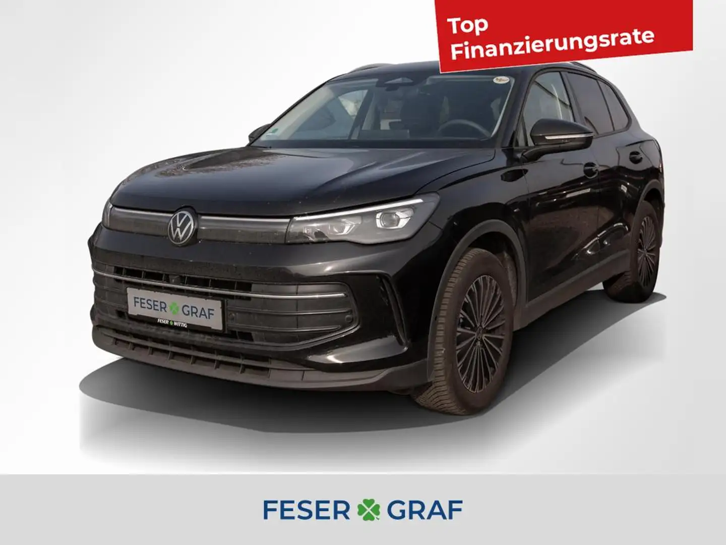 Volkswagen Tiguan 1.5 TSI Life DSG Matrix/AHK/ACC/HUD/Lenkh Schwarz - 1