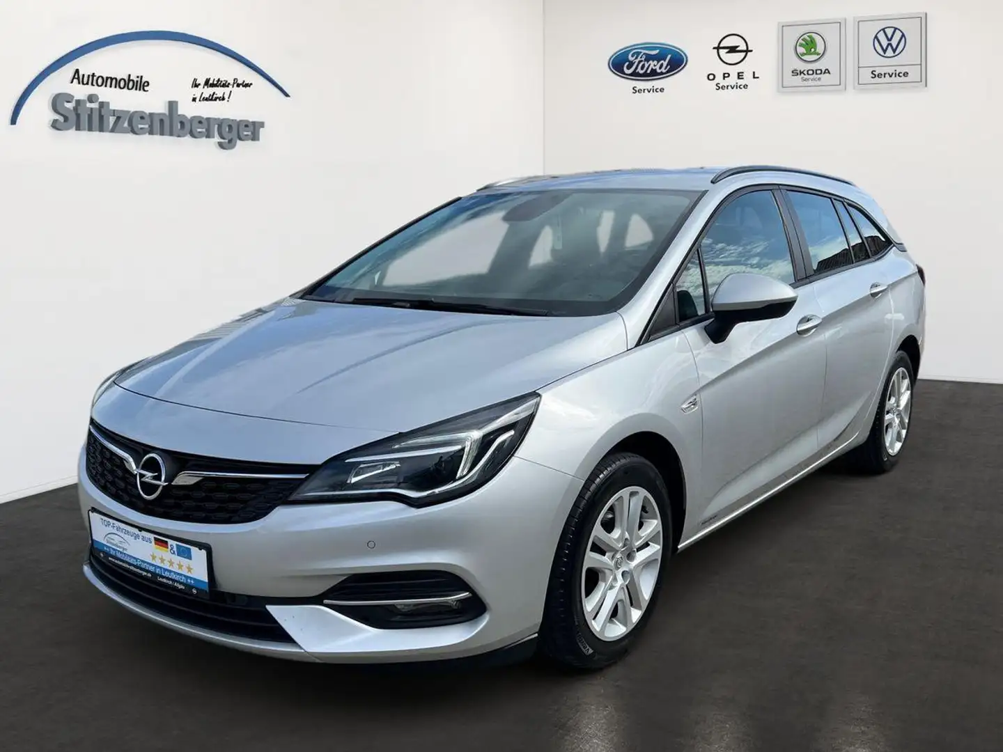 Opel Astra Sports Tourer 1.2 Business *AHK*KLIMA*NAVI Argent - 1