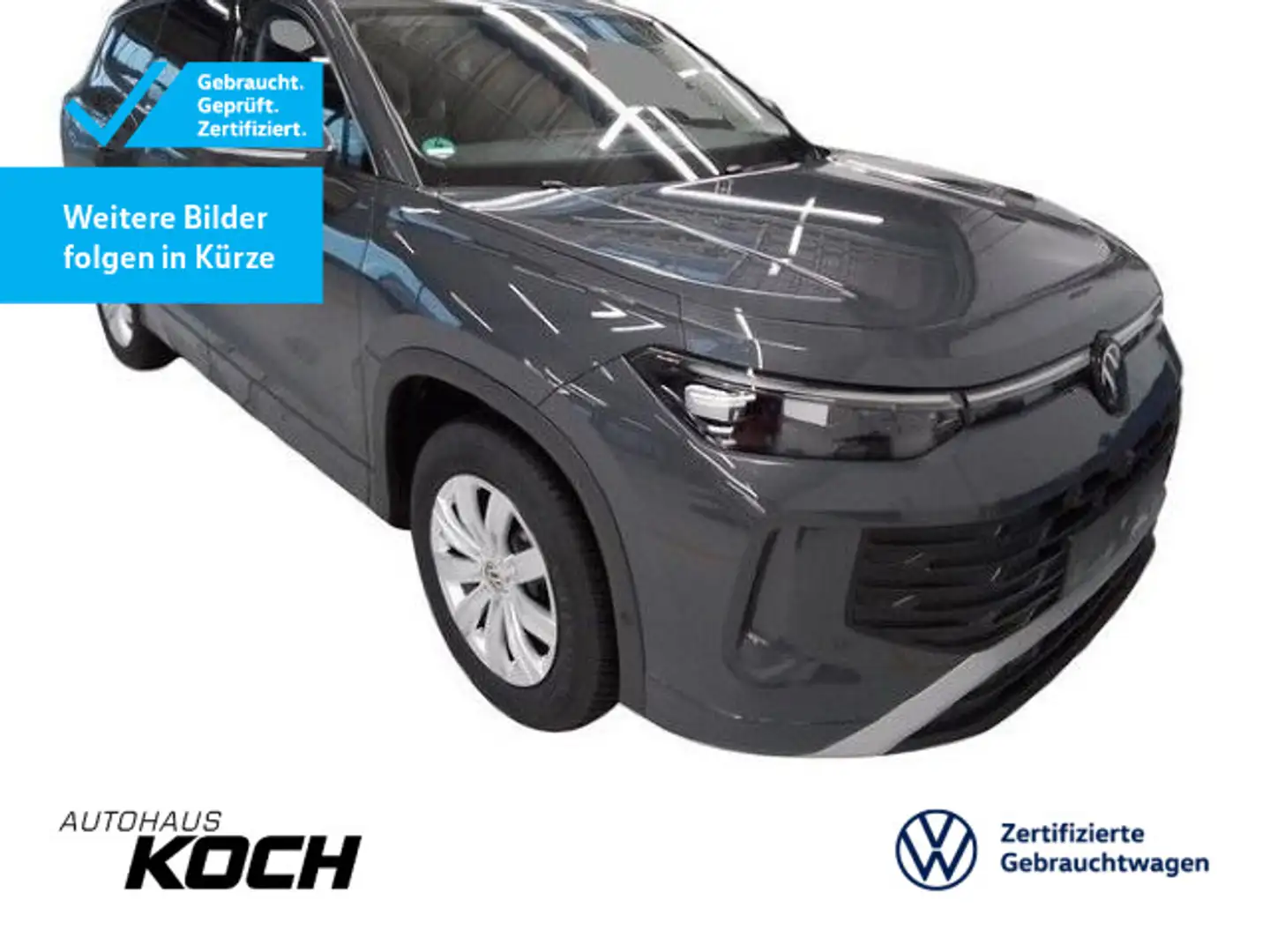 Volkswagen Tayron 1.5eTSI Life DSG 7-Sitzer Navi LED AHK Ka Grau - 1