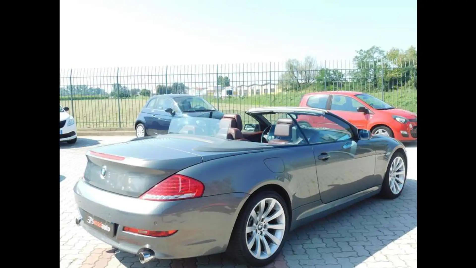 BMW 635 635d Cabrio auto Gris - 2