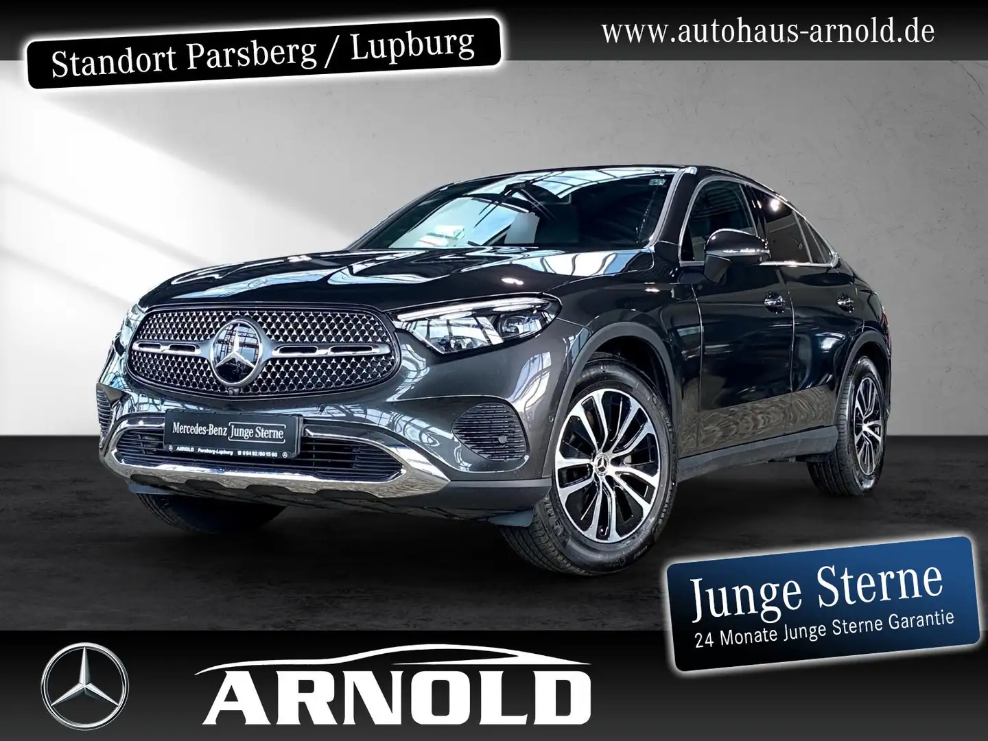 Mercedes-Benz GLC 200 GLC 200 4M Coupe 360° Pano AHK Distronic Memory Grau - 1