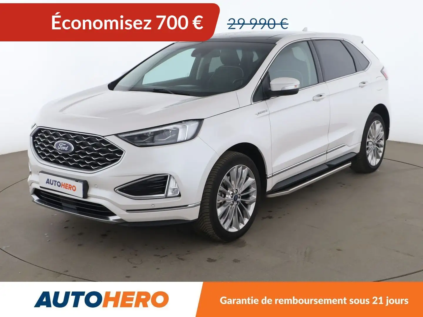 Ford Edge 2.0 EcoBlue AWD Vignale BVA8 Bílá - 1