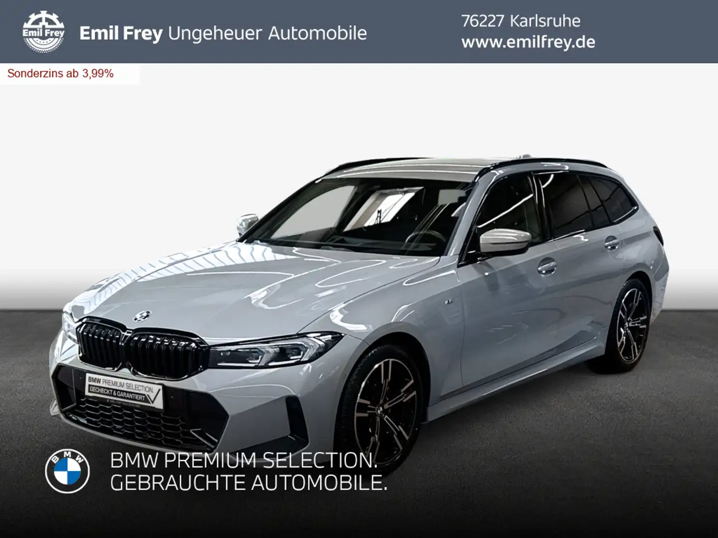 BMW 320 i Touring Aut. *Navi*Sportpaket*Shz*LED* Grau - 1