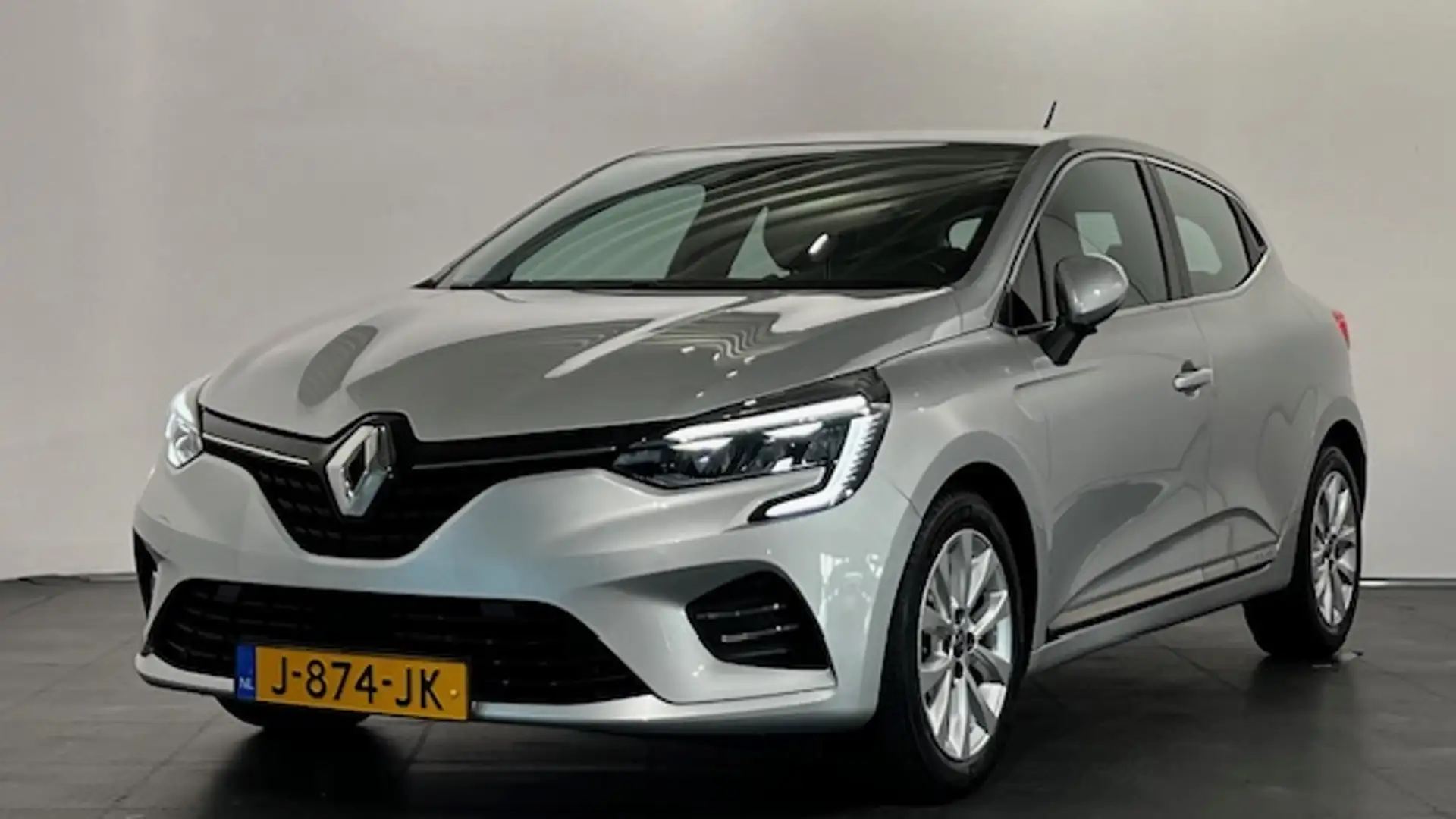 Renault Clio 1.0 TCe 100PK INTENS 5DRS NAVI FULL LED ECC PDC NA Grijs - 2