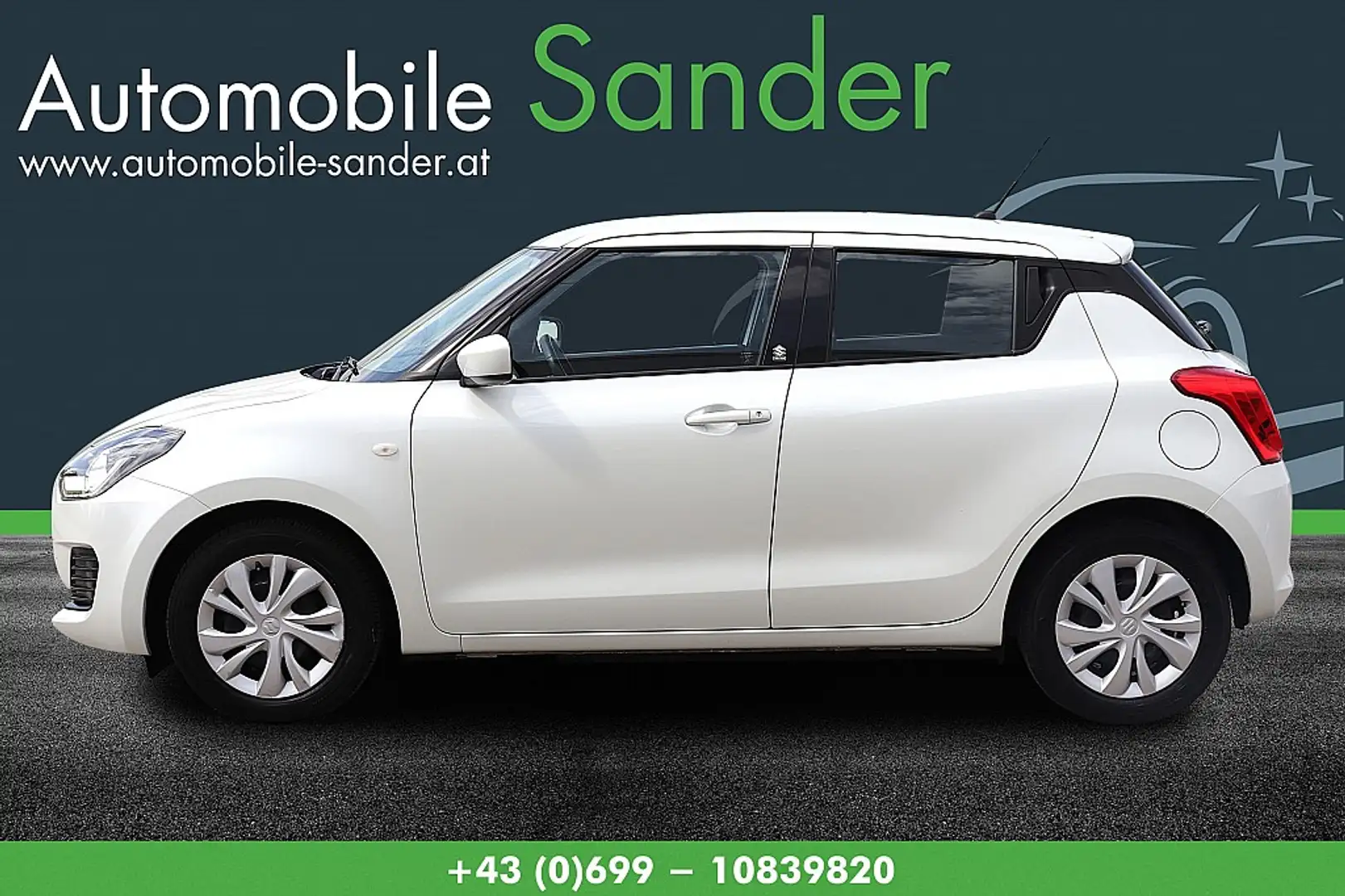 Suzuki Swift 1,2 Hybrid DualJet Clear*LED/ACC/1.BESITZ* Weiß - 2
