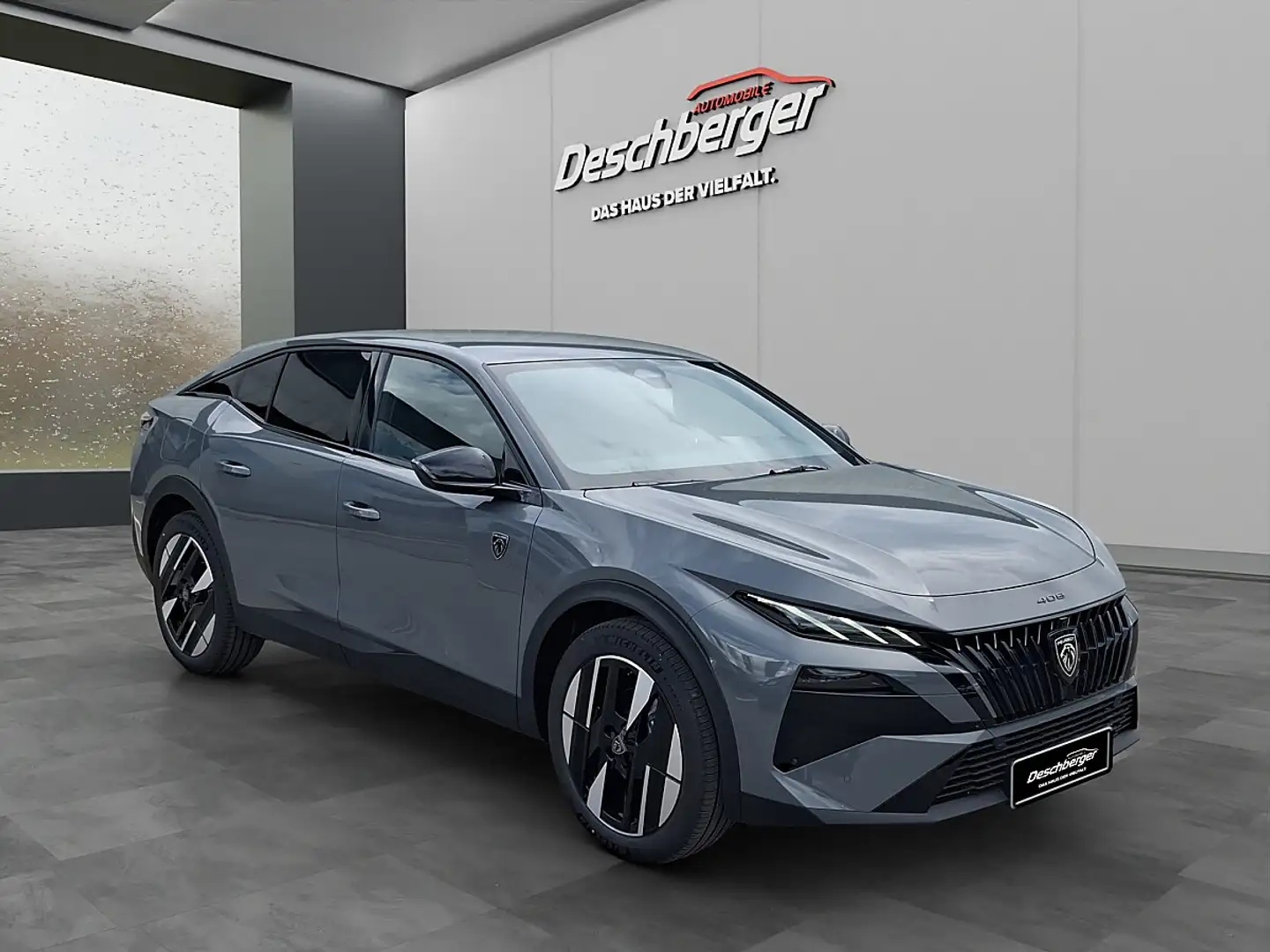 Peugeot 408 Hybrid 145 e-DCS6 GT Exclusive Grau - 2