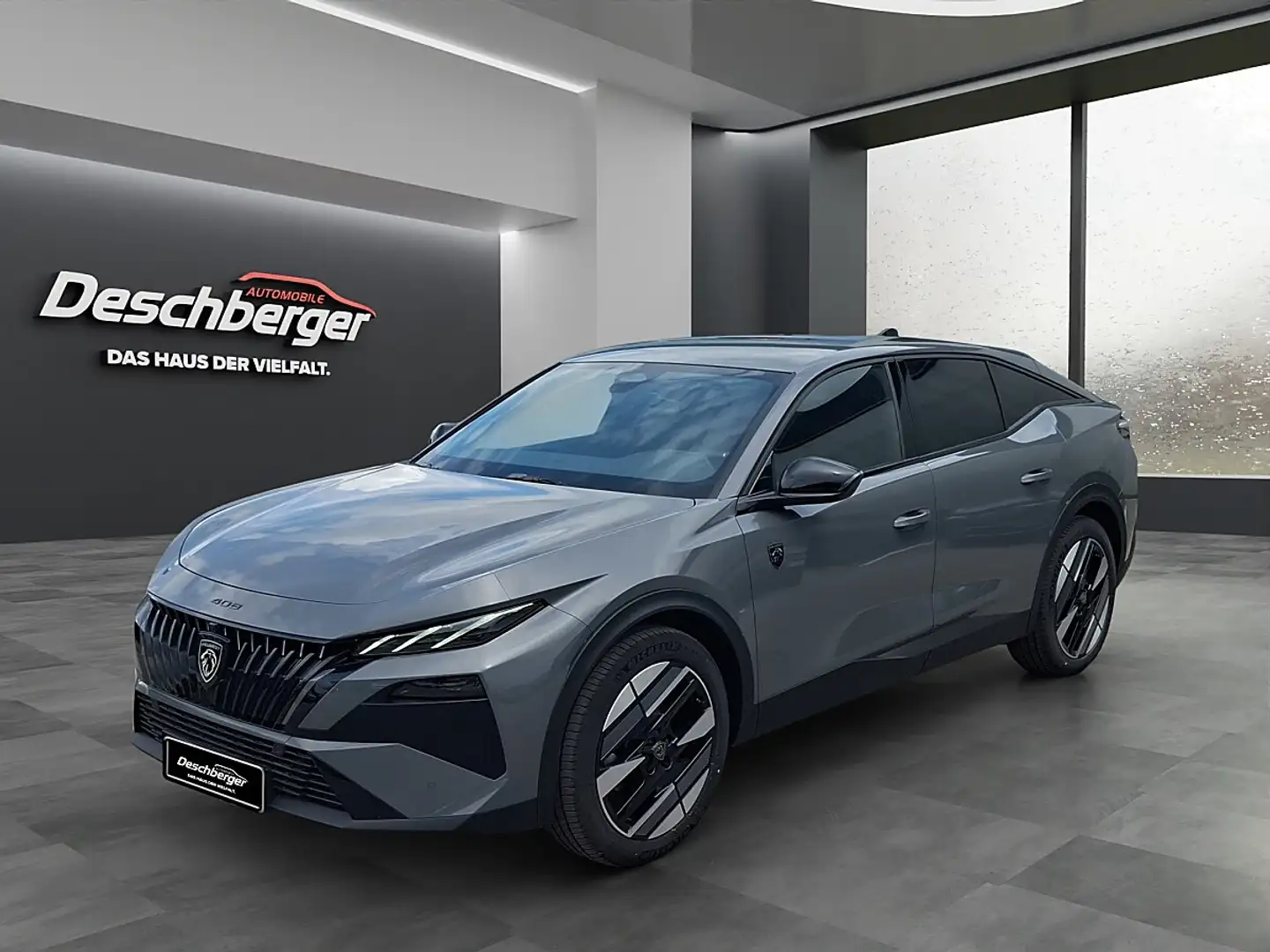 Peugeot 408 Hybrid 145 e-DCS6 GT Exclusive Grau - 1