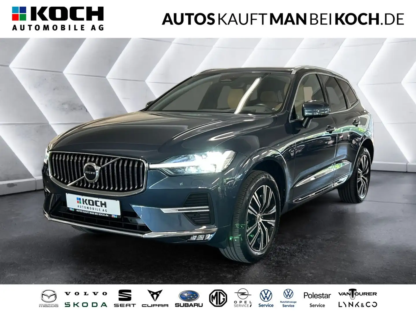 Volvo XC60 B5D AWD Inscription PANO ACC BLIS HUD STDHz! Blau - 1