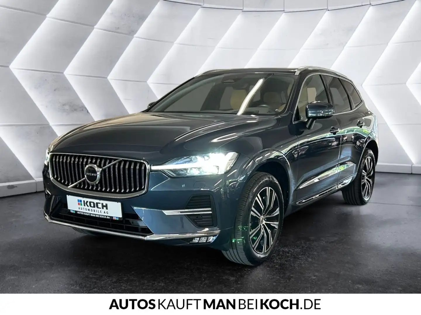 Volvo XC60 B5D AWD Inscription PANO ACC BLIS HUD STDHz! Blau - 2