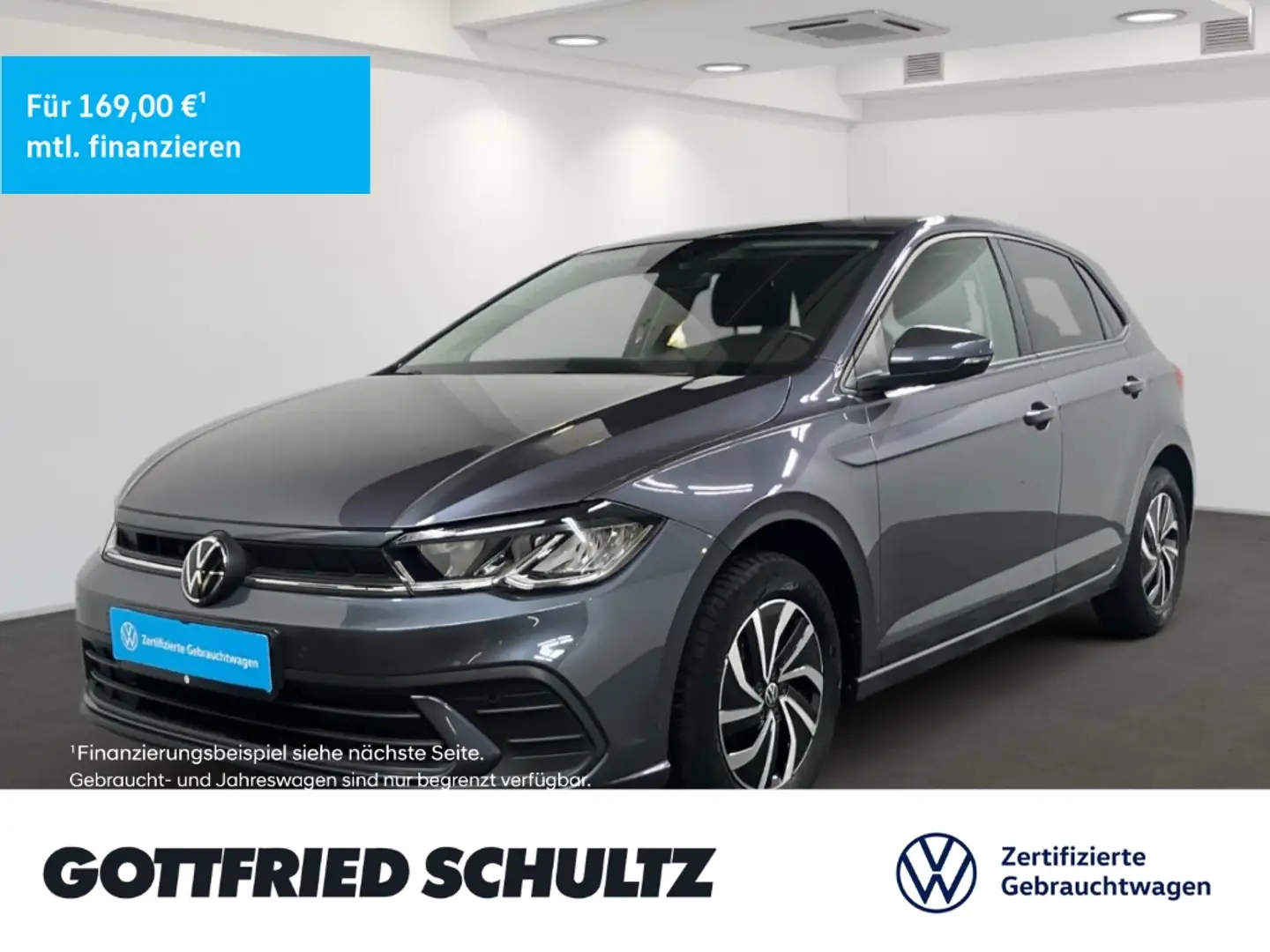 Volkswagen Polo 1.0 TSI DSG LED NAV SHZ DAB Life Grau - 1