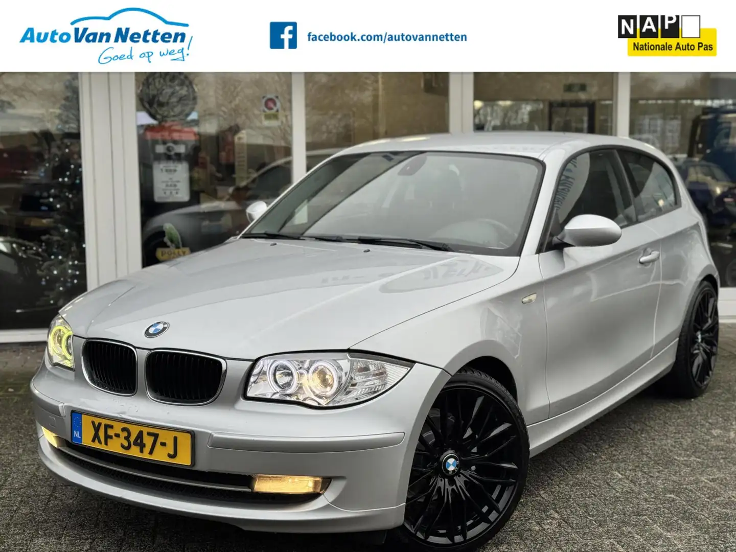 BMW 116 1-serie 116i 123pk 6bak,Corporate,Clima,Cruise,Lmv Grijs - 1