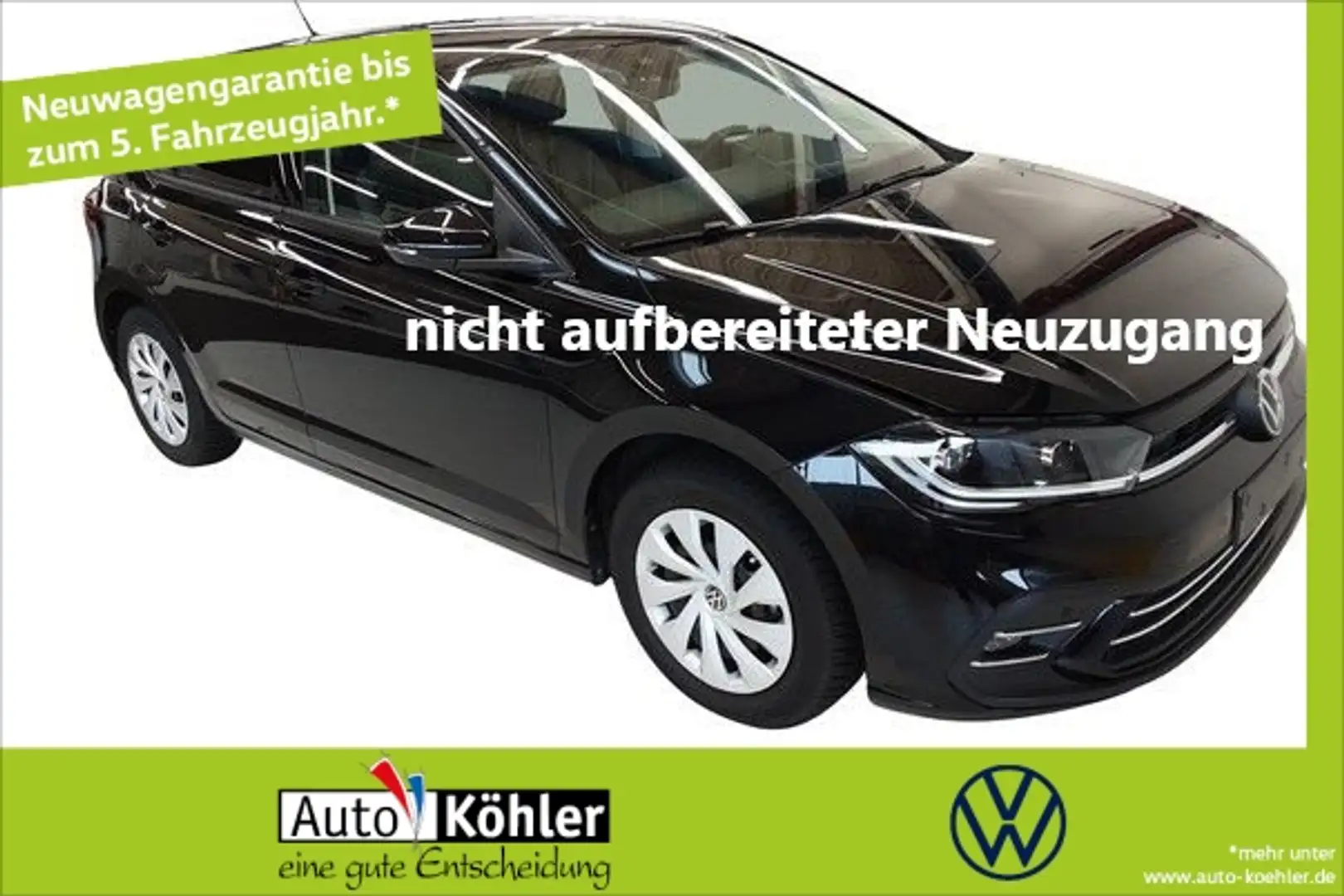 Volkswagen Polo Style TSi DSG LED-Matrixscheinwerfer Matrix Schwarz - 1