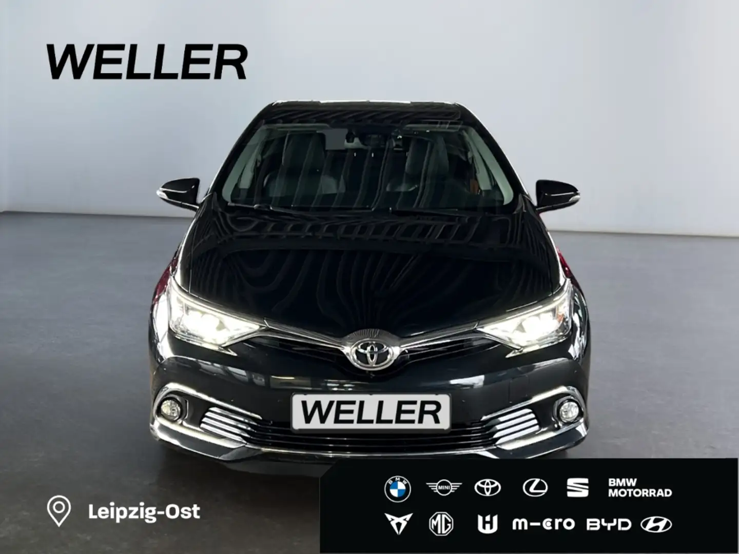 Toyota Auris 1.2 Turbo Executive *LED*Teilleder*CAM*SHZ* Schwarz - 2