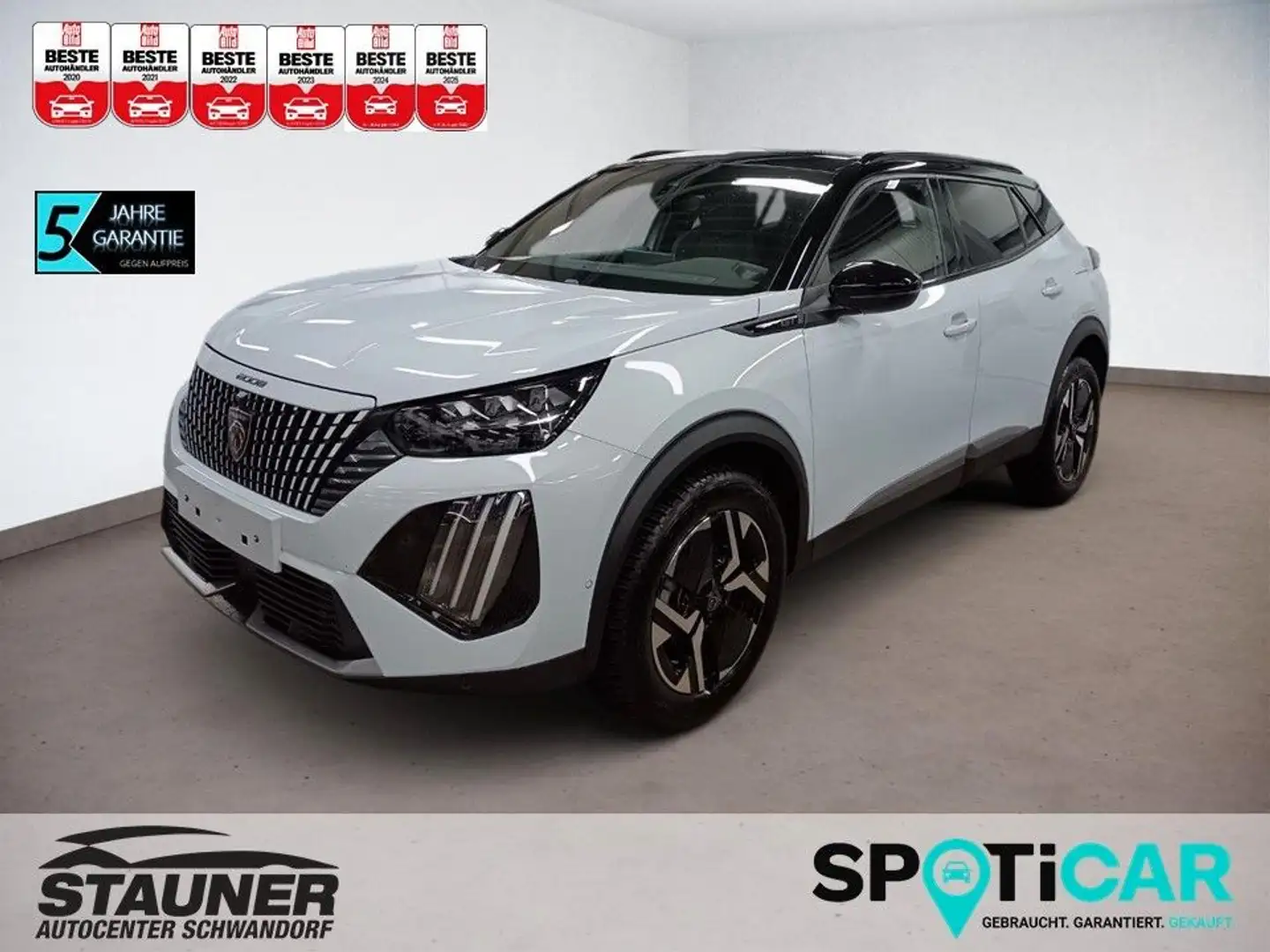 Peugeot 2008 Neuer 2008 GT PureTech AT8 130PS *360°*PDC*ACC* Weiß - 1