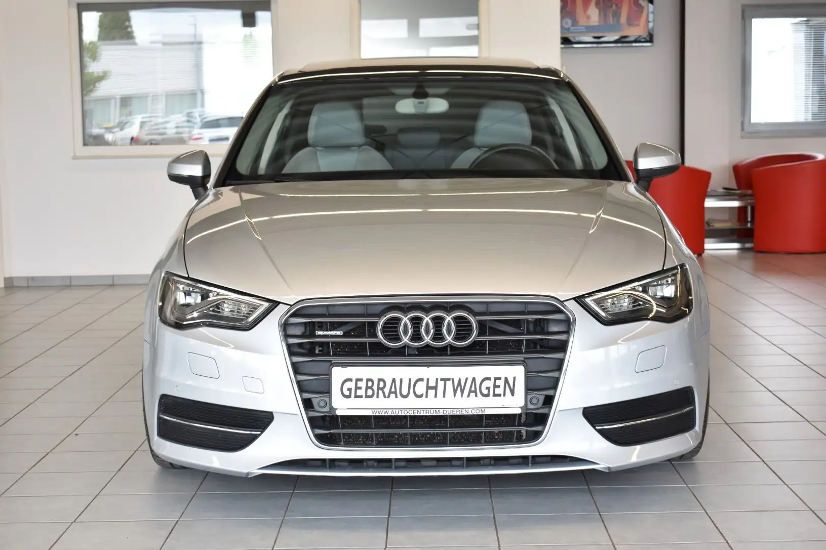 Audi A3 Sportback S-LINE/QUATTRO/S-TRONIC/LED/NAVI/KW Silber - 2