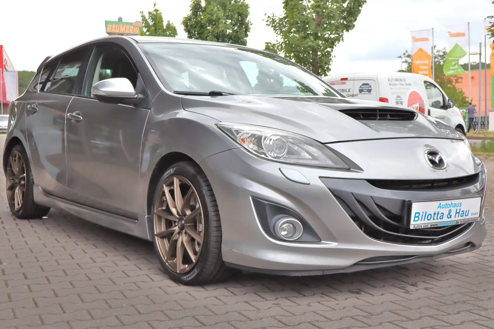 Mazda 3 MPS !!! Xenon+Navi+Leder+8-fach !!! Plateado - 2