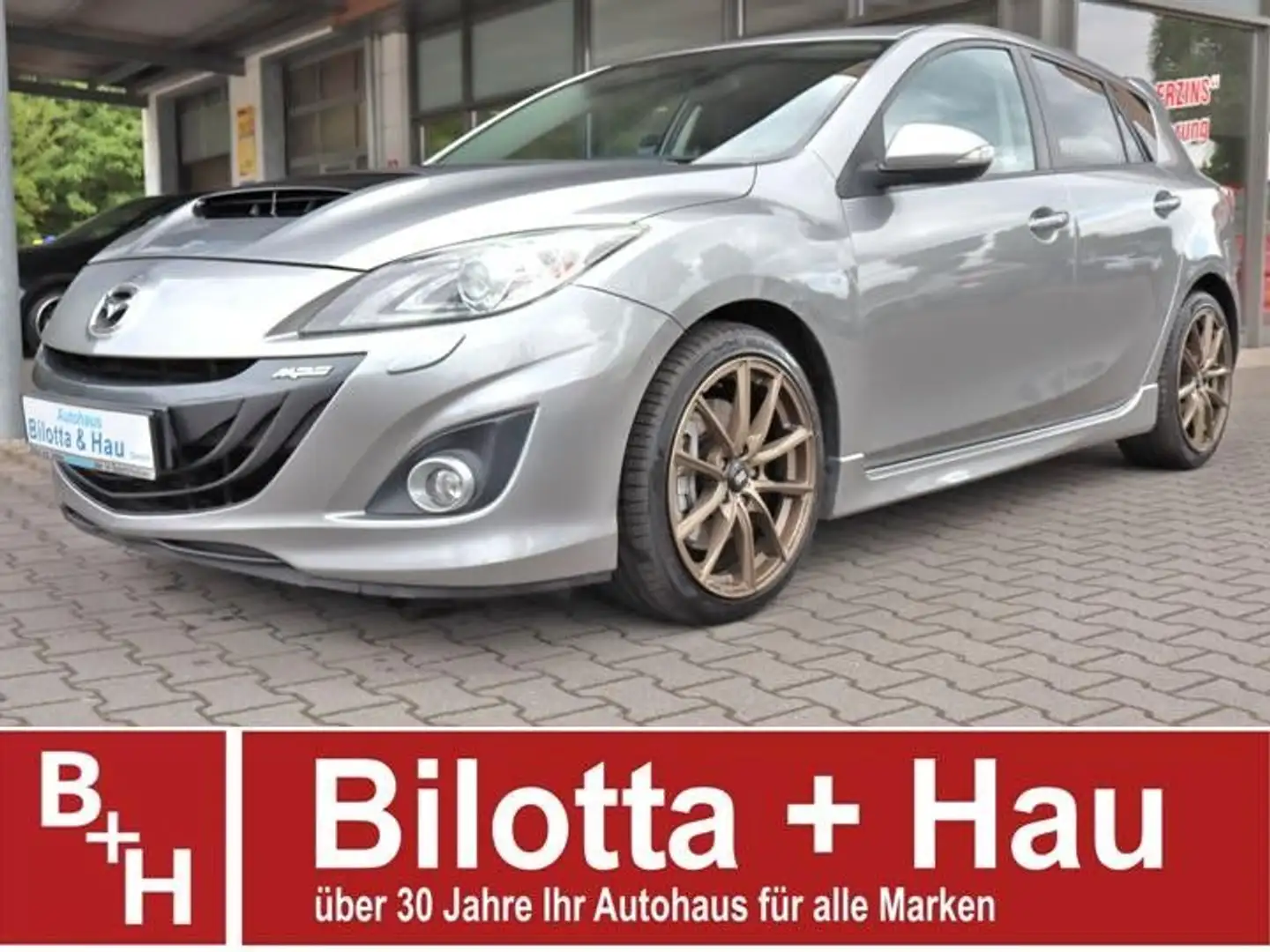 Mazda 3 MPS !!! Xenon+Navi+Leder+8-fach !!! Plateado - 1
