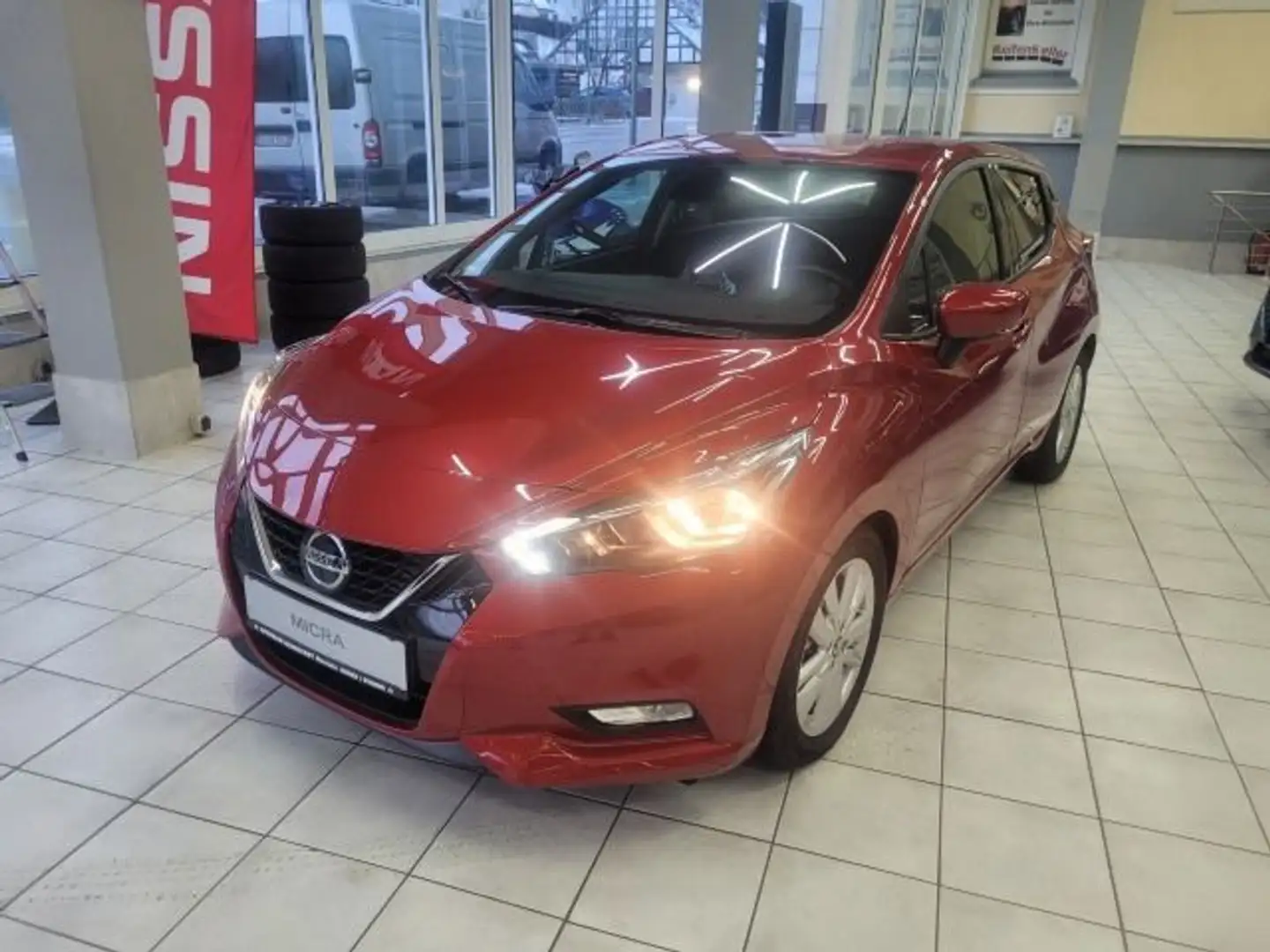 Nissan Micra N-Connecta Rood - 2