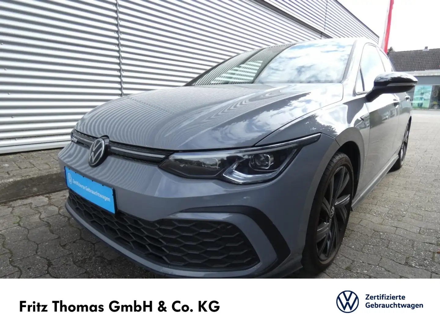 Volkswagen Golf VIII 2.0 TDI DSG GTD LED Navi AHK SHZ PDC Klima Grau - 2