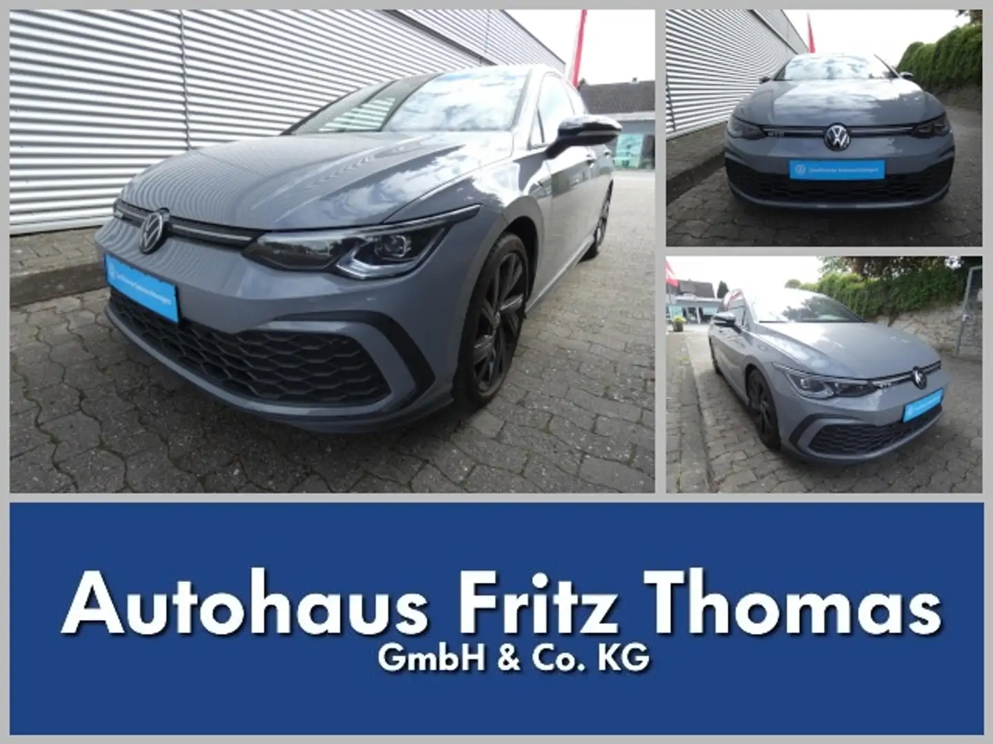 Volkswagen Golf VIII 2.0 TDI DSG GTD LED Navi AHK SHZ PDC Klima Grau - 1