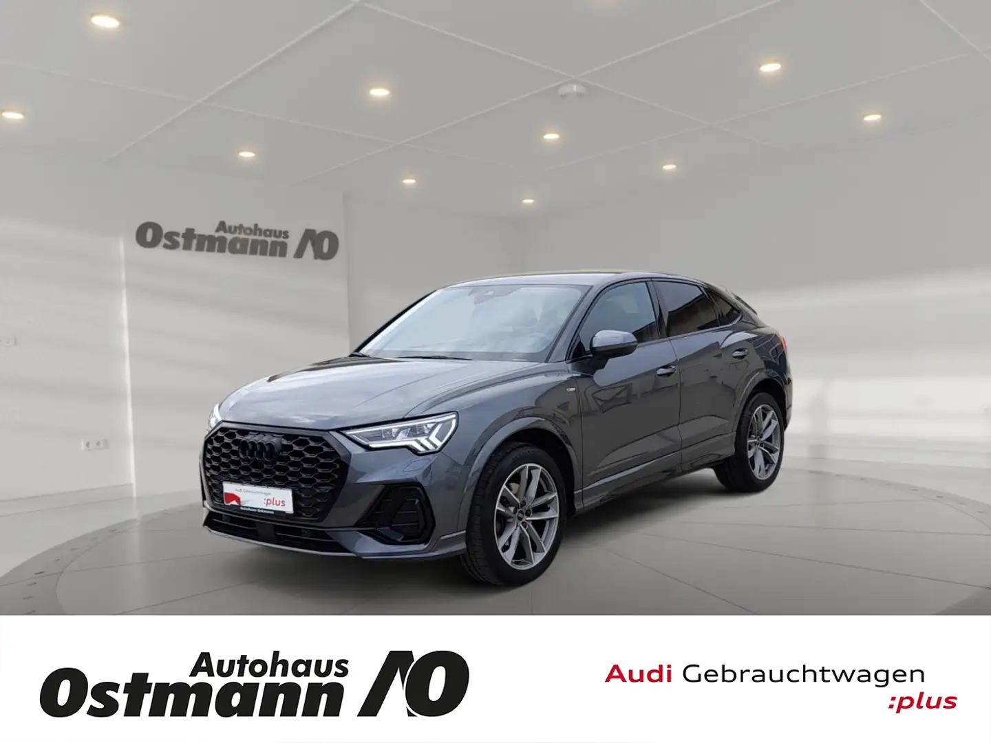 Audi Q3 Sportback 35 TFSI S-Line S-Line AHK Matrix 19'' Grijs - 1