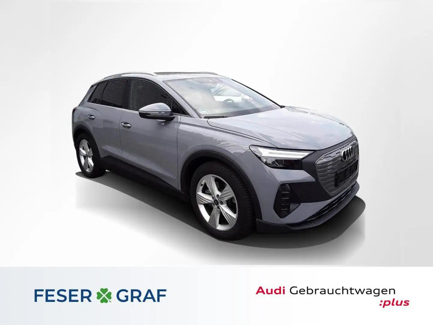 Audi Q4 e-tron 35 e-tron LED / Ambiente / Sitheizung / Navigation Grijs - 1