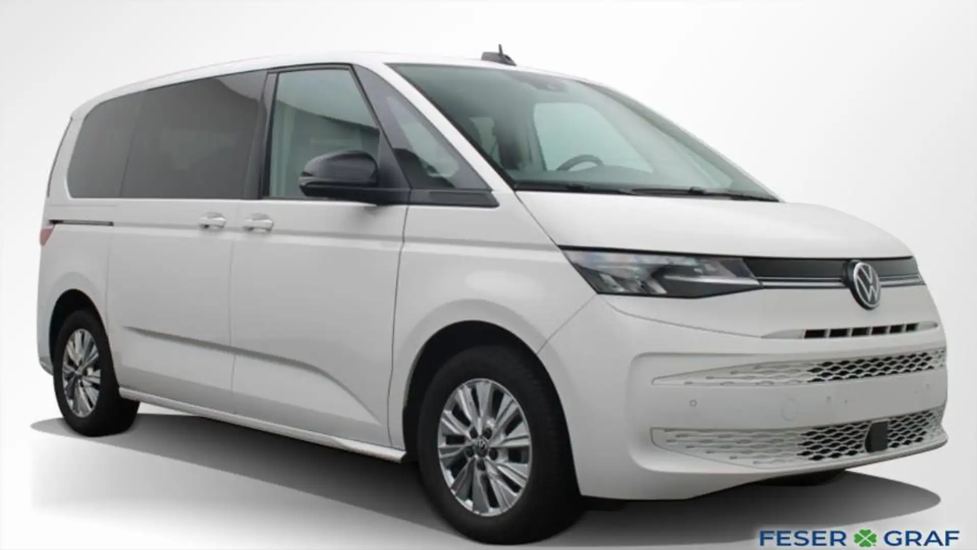 Volkswagen T7 Multivan 2.0 TDI Life 7Si ACC AHK Navi Sitzh. Blanc - 2