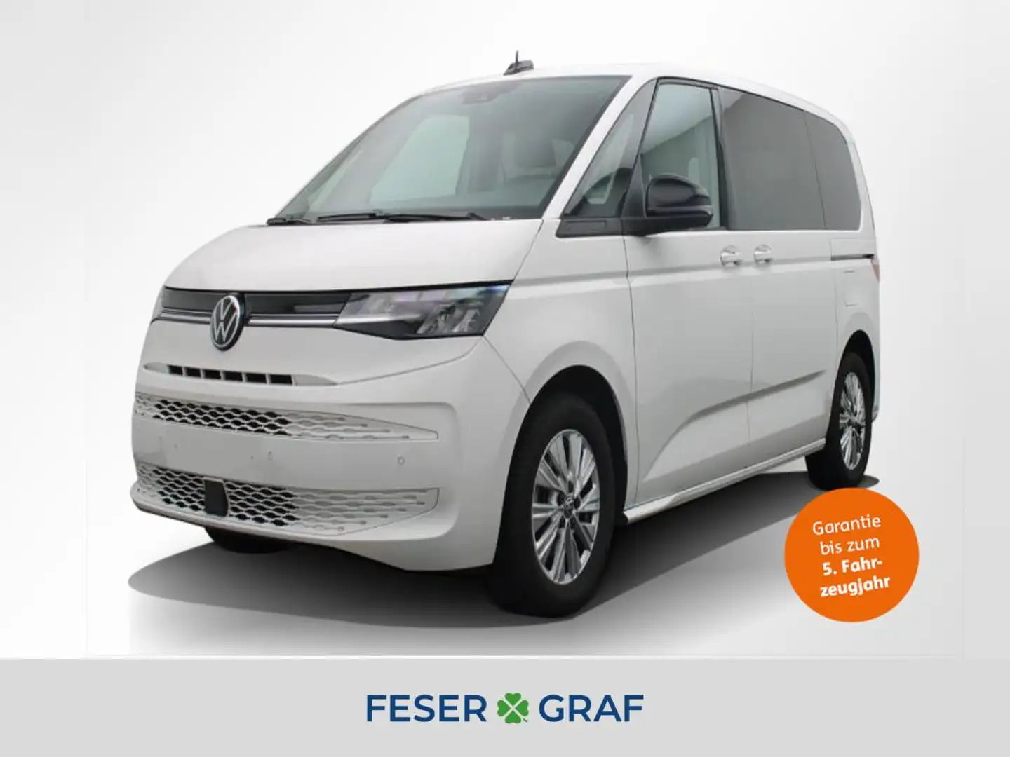 Volkswagen T7 Multivan 2.0 TDI Life 7Si ACC AHK Navi Sitzh. Blanc - 1
