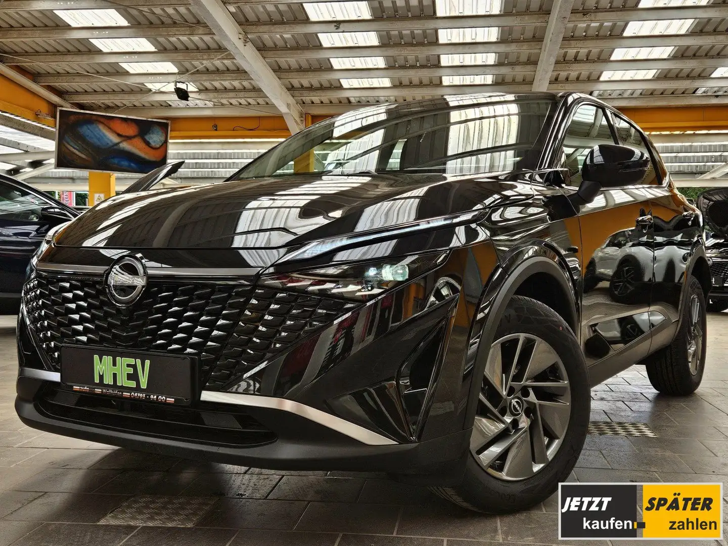 Nissan Qashqai MHEV Acenta Plus SHZ+LHZ AppleCP Kamera Zwart - 1