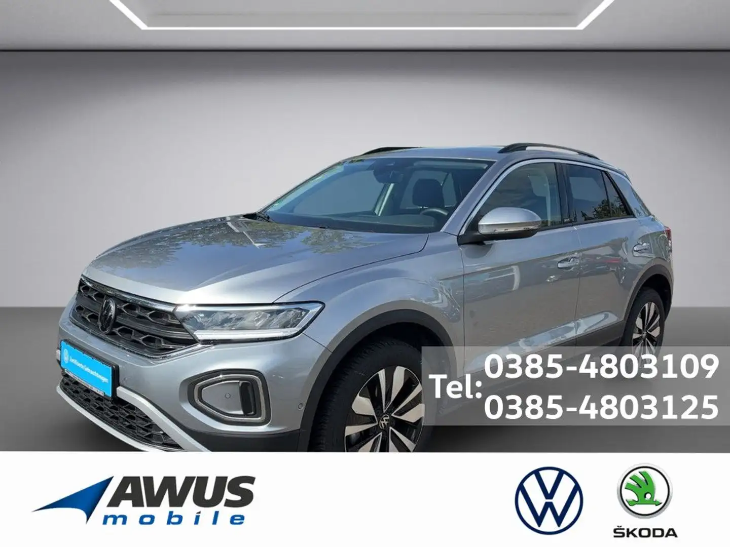 Volkswagen T-Roc 1.5TSI Move AHK Argent - 1