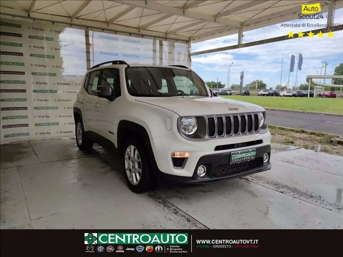 Jeep Renegade 1.6 mjt Limited 2wd 120cv ddct Blanc - 1